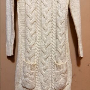 VENUS Cable Knit Cardigan - Cream
